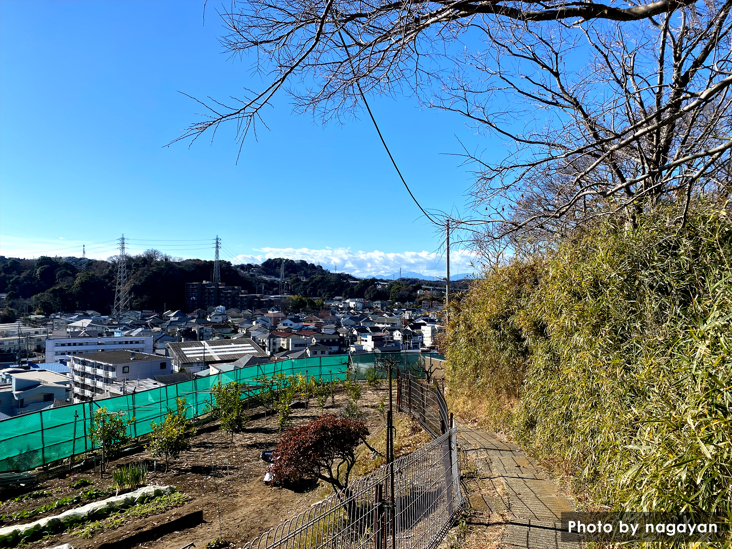 鎌倉市立深沢中学校裏（待ち合わせの場所）