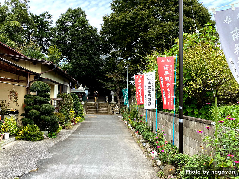 定林寺参道