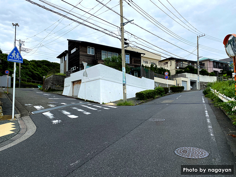 白浜坂高校 通学路