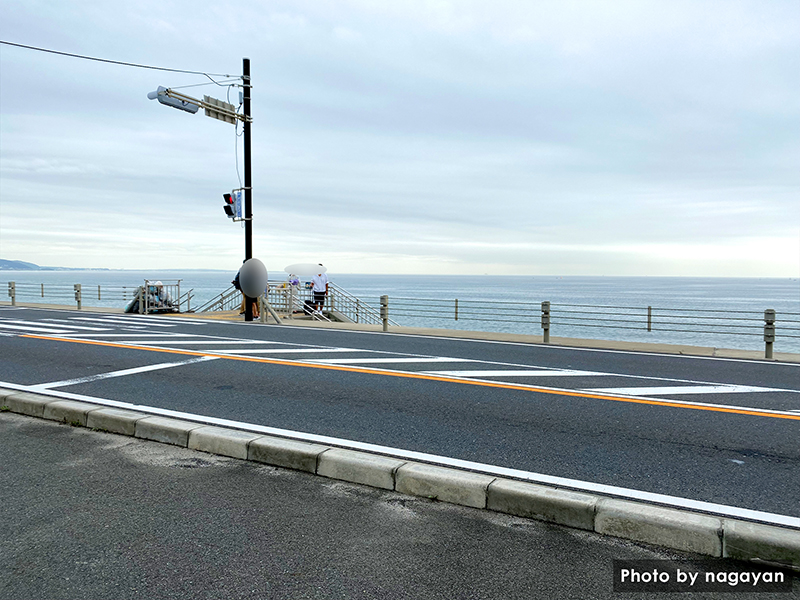 七里ヶ浜横断歩道